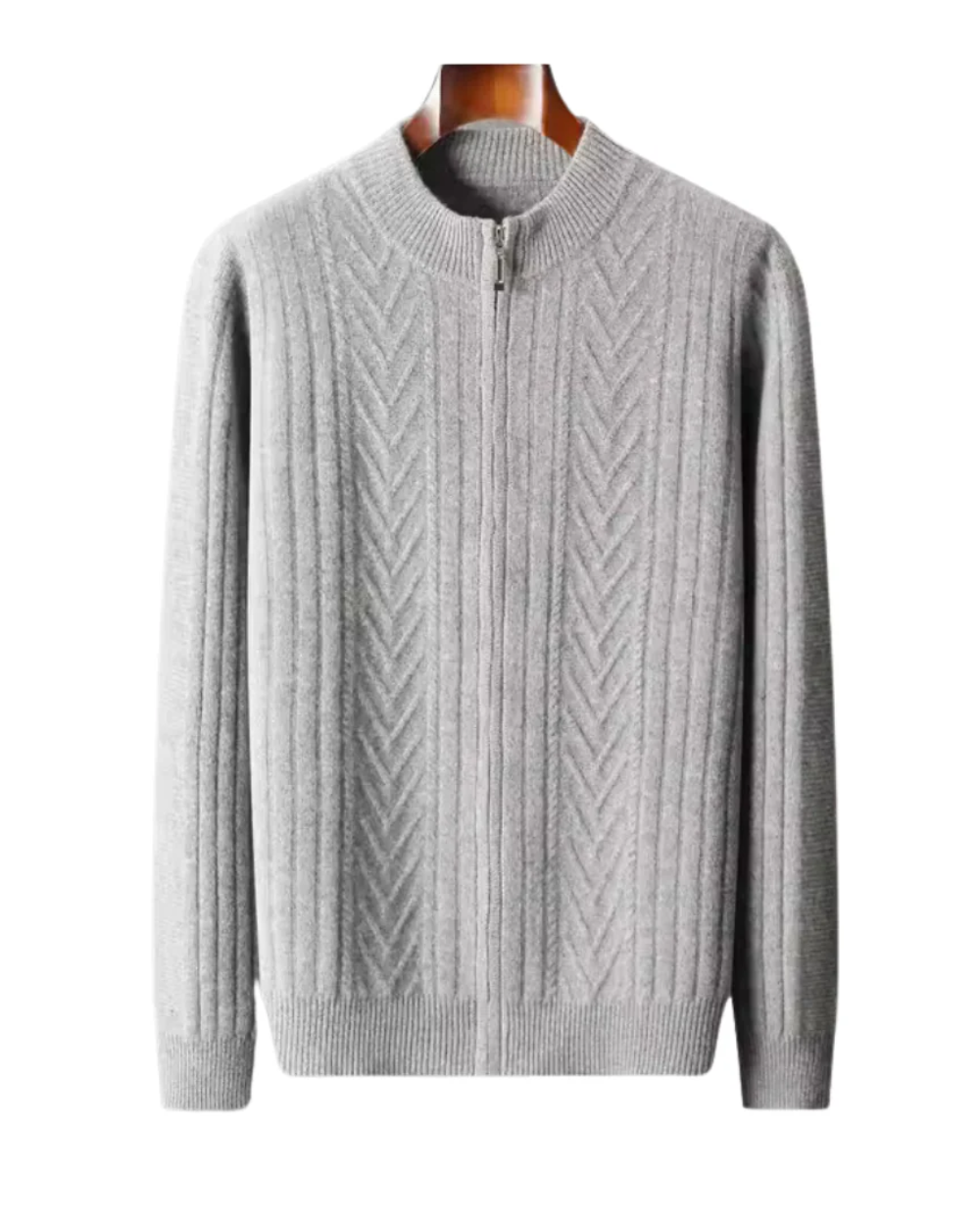 Verona Cashmere Pattern Cardigan